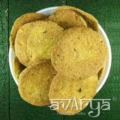 Baked Bajra Methi Puri - Buy variety of Diet Namkeen at Best Price