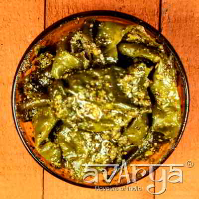 Stuffed Green Chilli Pickle - Buy Pickle Online in INDIA